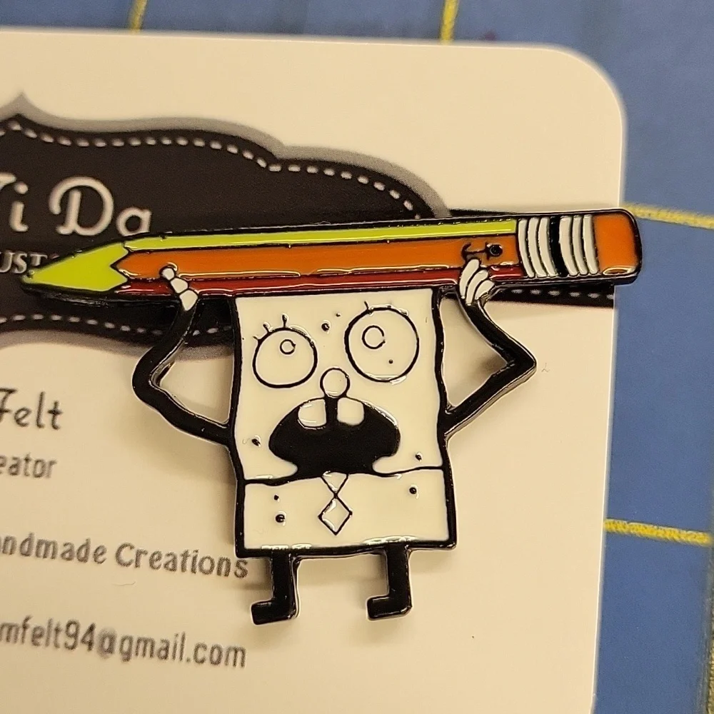 SpongeBob w Pencil 1.5